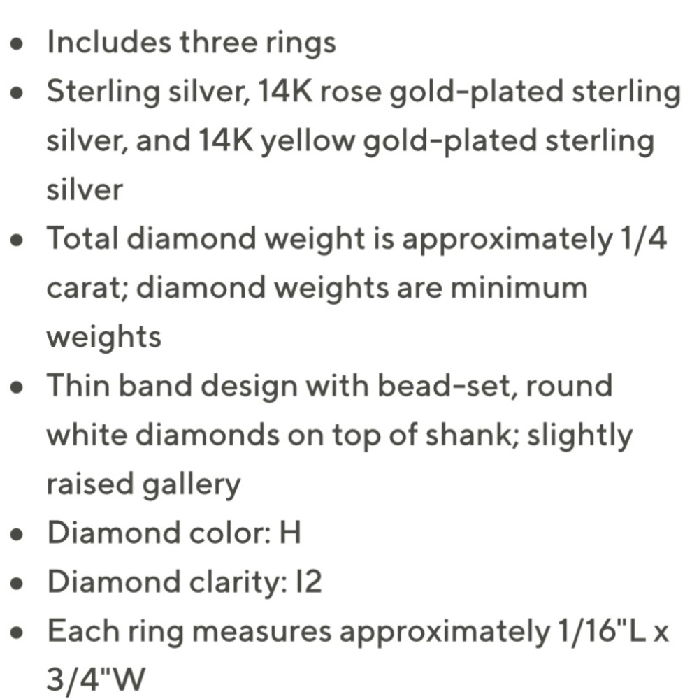 Stackable Diamond Rings! - image 3